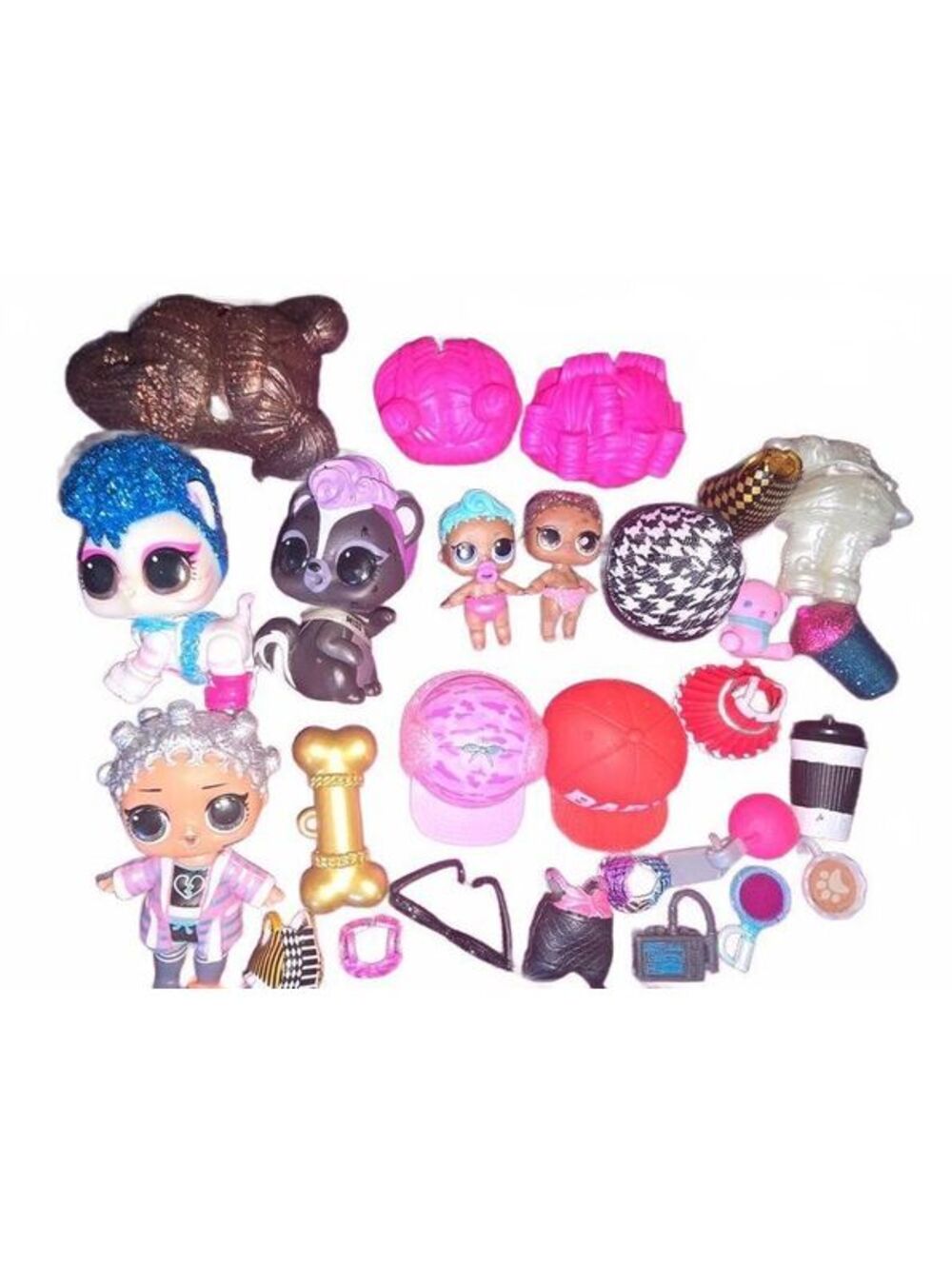 L.O.L. Surprise Dolls Multi-Color Set with Accessories